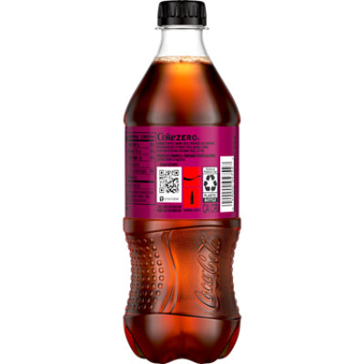 Coca-Cola Soda Pop Cherry Zero Sugar - 20 Fl. Oz. - Image 6