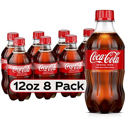 Coca-Cola Soda Pop Classic - 8-12 Fl. Oz. - Image 1