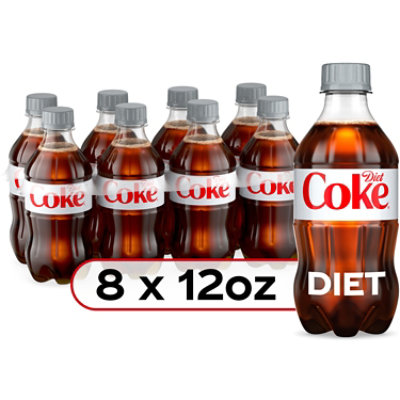 Diet Coke Soda Pop Cola 8 Count - 12 Fl. Oz. - Image 1