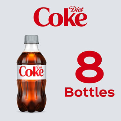 Diet Coke Soda Pop Cola 8 Count - 12 Fl. Oz. - Image 5