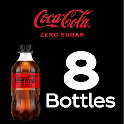 Coca-Cola Zero Sugar Soda Bottles - 8-12 Fl. Oz. - Image 4