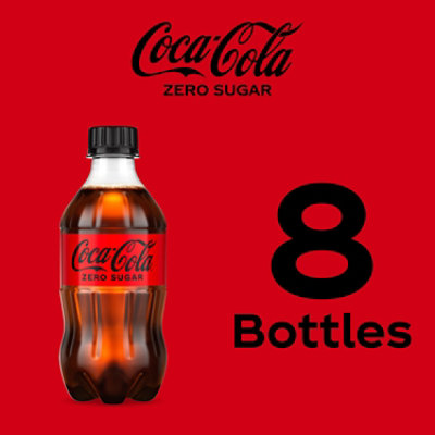 Coca-Cola Zero Sugar Soda Bottles - 8-12 Fl. Oz. - Image 5