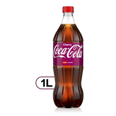 Coca-Cola Classic 1 Liter 33.8 oz GLASS BOTTLE Coke soda