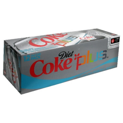 Diet Coke Soda Plus - 12-12 Fl. Oz. - Safeway