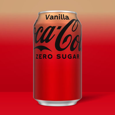 Coca-Cola Soda Pop Vanilla Zero Sugar - 12-12 Fl. Oz. - Image 5