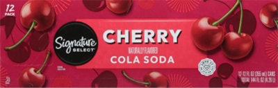 Signature SELECT Cherry Cola Soda - 12-12 Fl. Oz. - Image 6