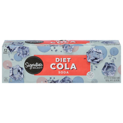 Signature SELECT Diet Cola Soda - 12-12 Fl. Oz. - Image 3