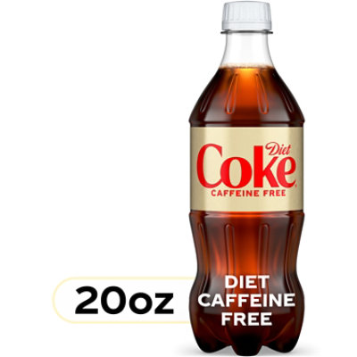 Diet Coke Soda Pop Cola Caffeine Free - 20 Fl. Oz. - Image 1