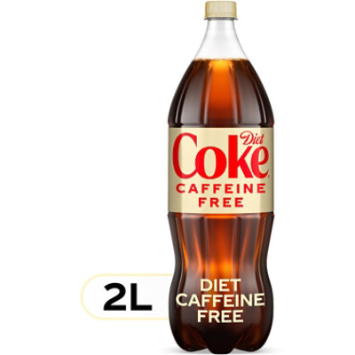 Diet Coke Soda Pop Cola Caffeine Free - 2 Liter - Image 1