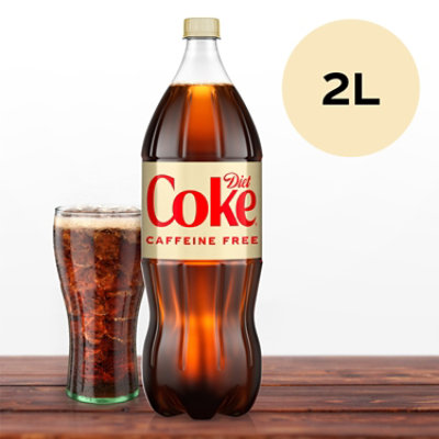 Diet Coke Soda Pop Cola Caffeine Free - 2 Liter - Image 5
