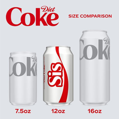 Diet Coke Soda Pop Cola 24 Count - 12 Fl. Oz. - Image 4