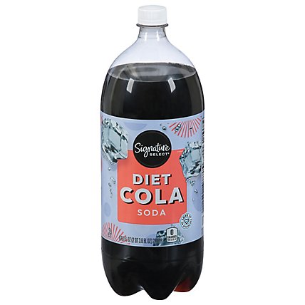 Signature SELECT Soda Diet Cola - 2 Liter - Image 2