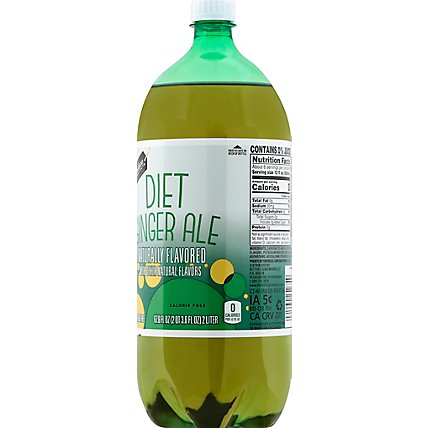 Signature SELECT Soda Ginger Ale Diet - 2 Liter - Image 3