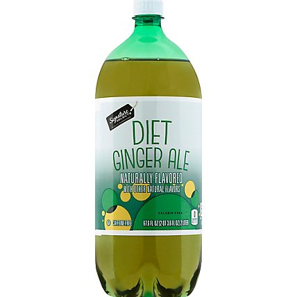 Signature SELECT Soda Ginger Ale Diet - 2 Liter - Image 2