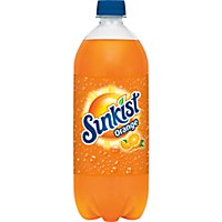 Sunkist Orange Soda Bottle - 1 Liter - Image 1