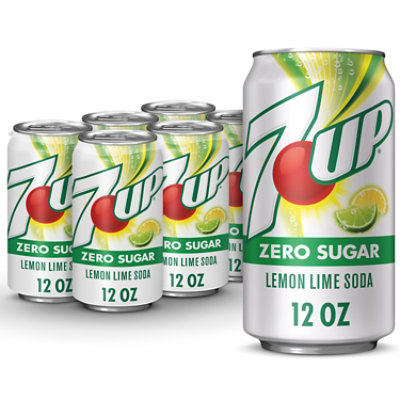 7UP Zero Sugar Lemon Lime Soda Can - 12 Fl. Oz. - acmemarkets