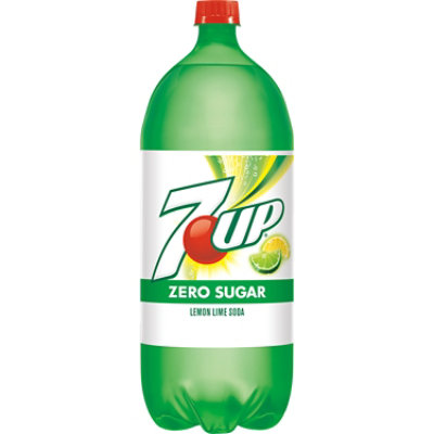 7UP Zero Sugar Lemon Lime Soda Bottle - 2 Liter - Image 5