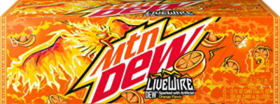 Mtn Dew Soda Live Wire - 12-12 Fl. Oz. - Image 1