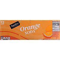 Signature SELECT Soda Orange - 12-12 Fl. Oz. - Image 6