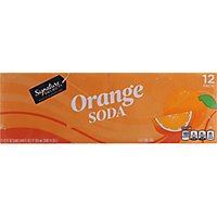 Signature SELECT Soda Orange - 12-12 Fl. Oz. - Image 2