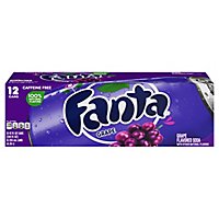 Fanta Soda Pop Grape Fruit Flavored 12 Count - 12 Fl. Oz. - Image 3