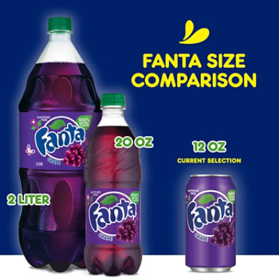 Fanta Soda Pop Grape Fruit Flavored 12 Count - 12 Fl. Oz. - Image 5