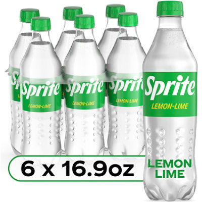 Sprite Soda Pop Lemon Lime Bottle - 6-16.9 Fl. Oz. - Image 1