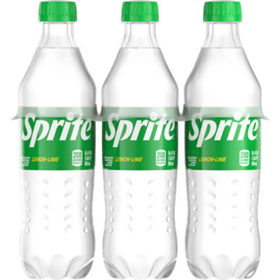 Sprite Soda Pop Lemon Lime Bottle - 6-16.9 Fl. Oz.
