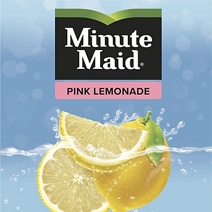 Minute Maid Juice Pink Lemonade Fridge Pack Cans - 12-12 Fl. Oz. - Image 2