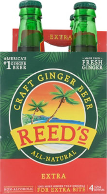 Reeds Soda Ginger Brew Extra Ginger Brew - 4-12 Fl. Oz. - Image 6