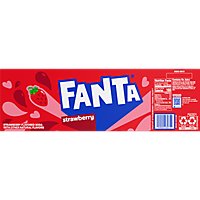 Fanta Soda Pop Strawberry Flavored In Can - 12-12 Fl. Oz. - Image 6