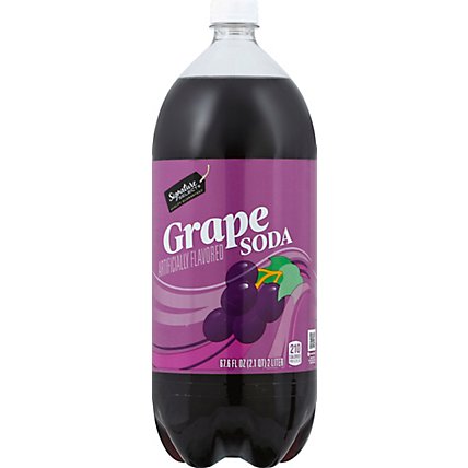 Signature SELECT Soda Grape - 2 Liter - Image 2