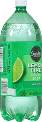 Signature SELECT Lemon Lime Soda - 2 Liter - Image 6