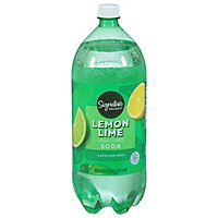 Signature SELECT Soda Lemon Lime - 2 Liter - Image 2
