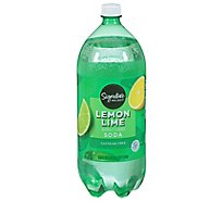 Signature SELECT Soda Lemon Lime - 2 Liter