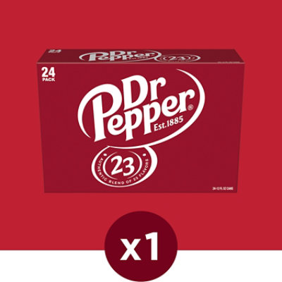 Dr Pepper Soda Pack In Cans - 24-12 Fl. Oz. - Image 3