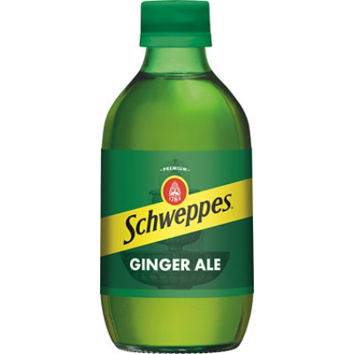 Schweppes Ginger Ale Soda Bottle - 6-10 Fl. Oz. - Image 4