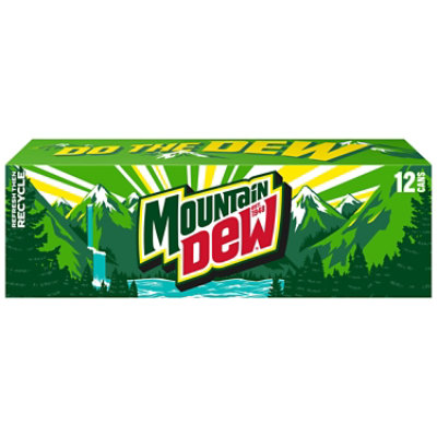 Mtn Dew Soda Original - 12-12 Fl. Oz. - Image 1