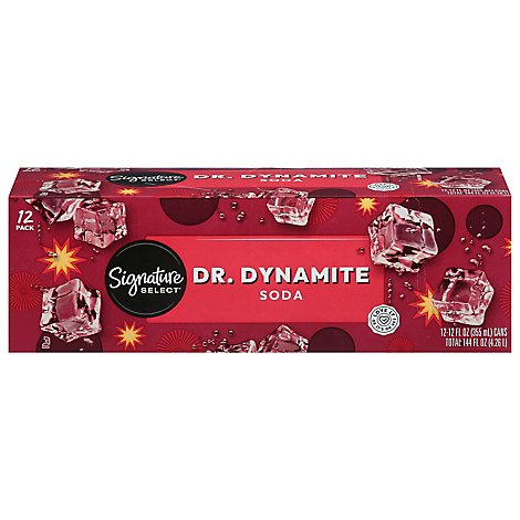 Signature SELECT Soda Dr. Dynamite - 12-12 Fl. Oz.