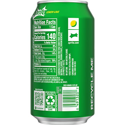 Sprite Soda Lemon Lime - 6-12 Fl. Oz. - Image 6