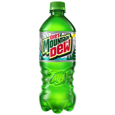 Mtn Dew Soda Diet - 20 Fl. Oz. - Image 1