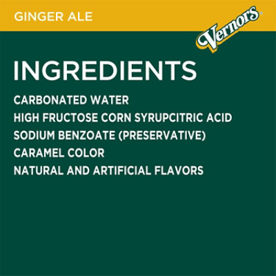 Vernors Ginger Soda In Can - 6-12 Fl. Oz. - Image 3