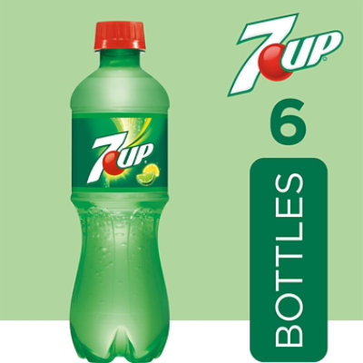 7UP Lemon Lime Soda Bottle - 6-0.5 Liter - Image 3