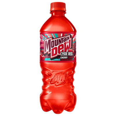 Mtn Dew Soda Code Red - 20 Fl. Oz. - Image 3