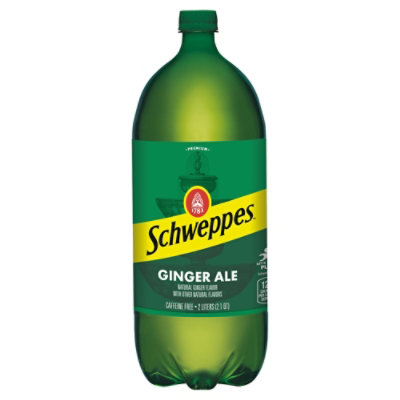 Schweppes Ginger Ale Soda Bottle 2 Liter Safeway