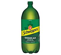 Schweppes Ginger Ale Soda Bottle - 2 Liter
