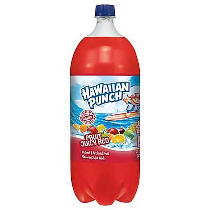 HAWAIIAN PUNCH Flavored Juice Drink Fruit Juicy Red - 2 Liter - Image 1