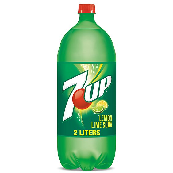 7UP Lemon Lime Soda Bottle - 2 Liter