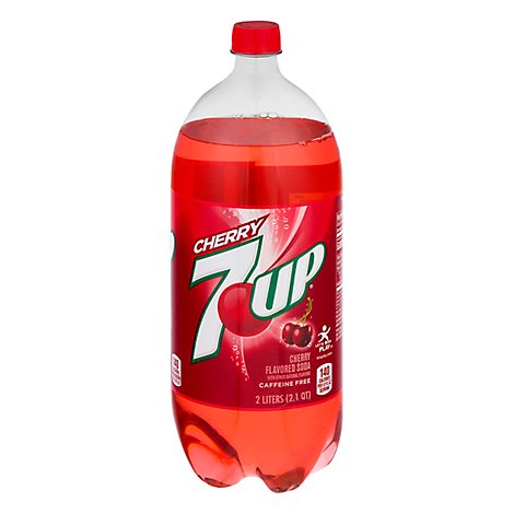 7UP Cherry Flavored Soda Bottle - 2 Liter