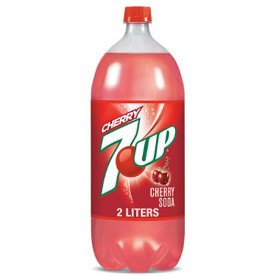 7UP Cherry Flavored Soda Bottle - 2 Liter
